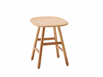 SHELL - Low wooden stool by Karl Andersson - view 3